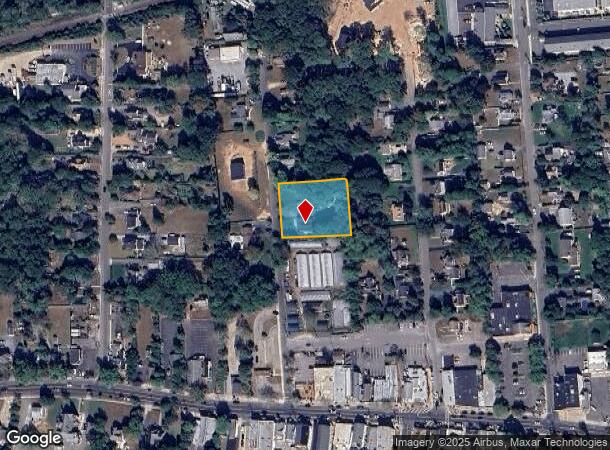 55 Bank St, Center Moriches, NY Parcel Map