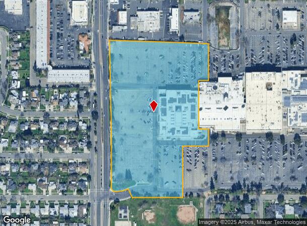  4888 N Fresno St, Fresno, CA Parcel Map