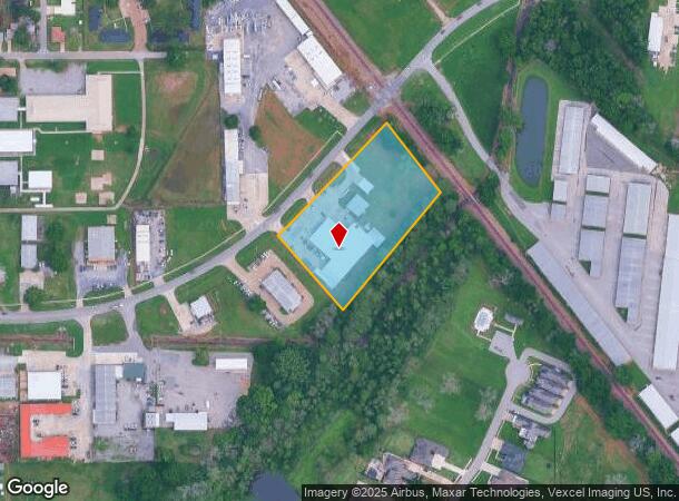 1014 Albertson Pkwy, Broussard, LA Parcel Map