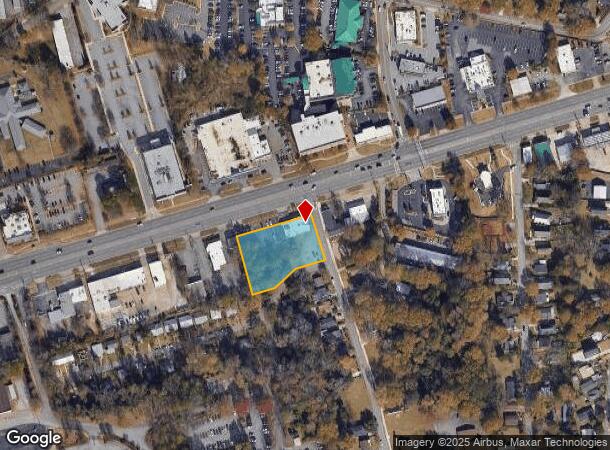  2109 W Broad St, Athens, GA Parcel Map