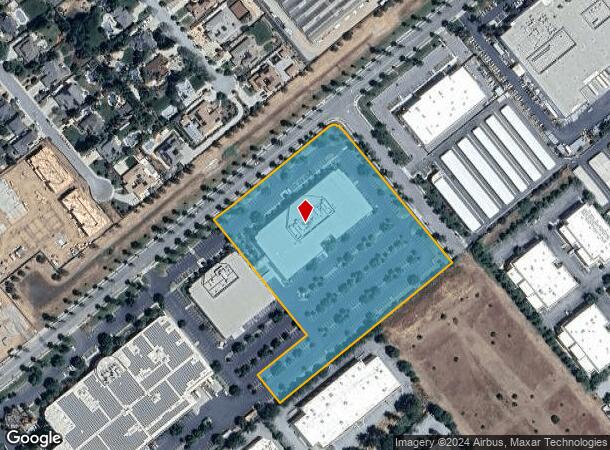  18705 Madrone Pky, Morgan Hill, CA Parcel Map