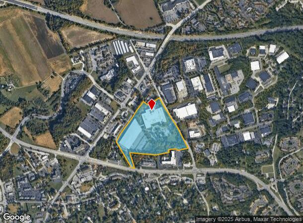 101 Gordon Dr, Exton, PA Parcel Map
