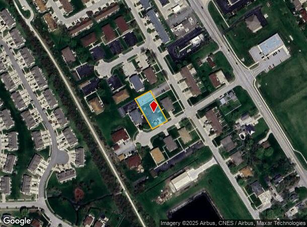  215 Woodrow Ave, Manhattan, IL Parcel Map