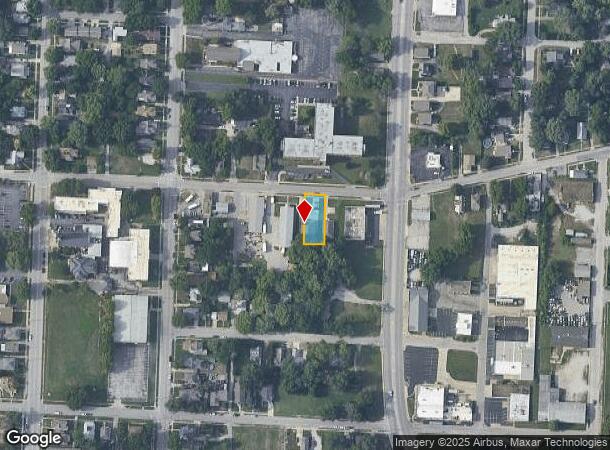  129 E College St, Independence, MO Parcel Map