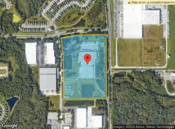  2402 Police Center Dr, Plant City, FL Parcel Map