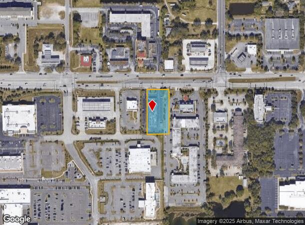  4505 W New Haven Ave, Melbourne, FL Parcel Map