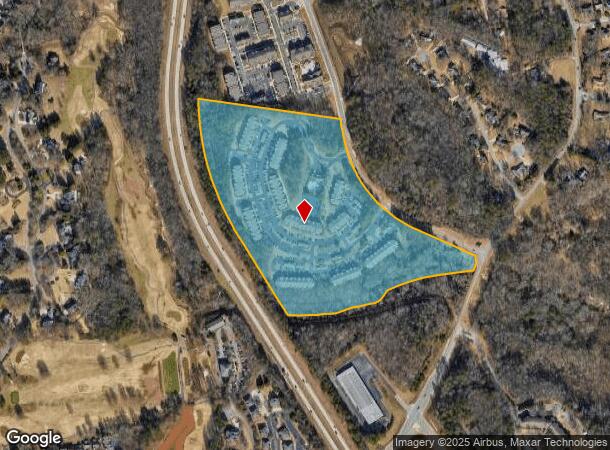  125 Jennings Mill Pky, Athens, GA Parcel Map