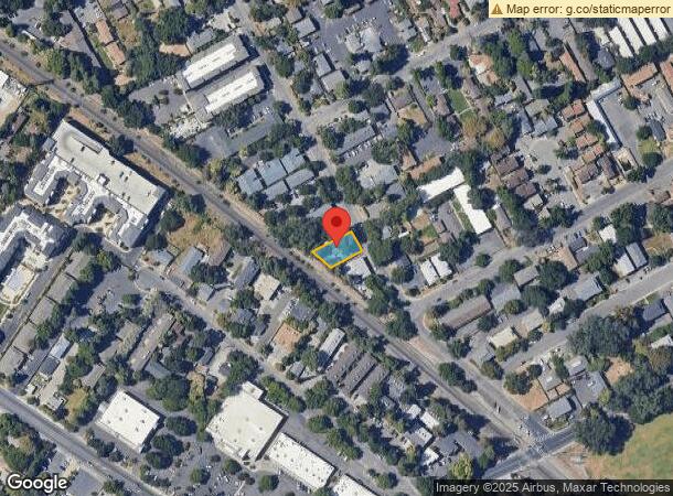  1121 N Cedar St, Chico, CA Parcel Map