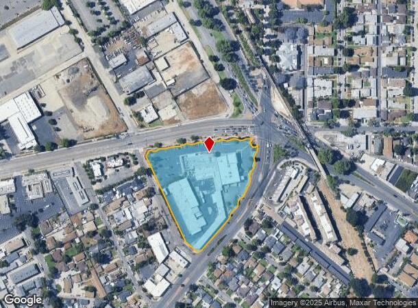 12560 Whittier Blvd, Whittier, CA Parcel Map