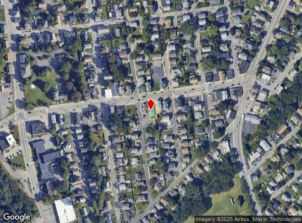  1320 Cranston St, Cranston, RI Parcel Map