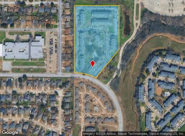 8337 Emerald Hills Way, North Richland Hills, TX Parcel Map