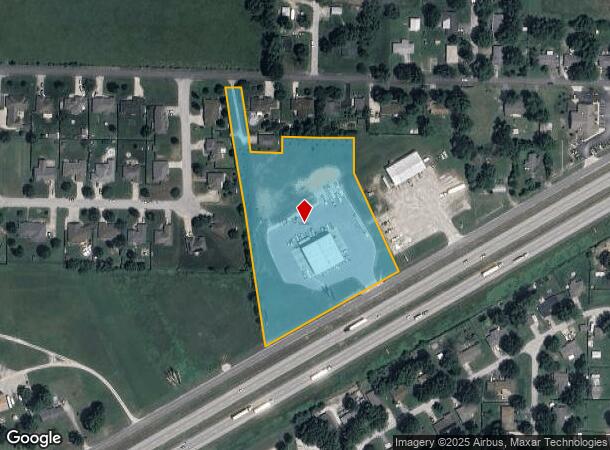  851 W Evergreen St, Strafford, MO Parcel Map