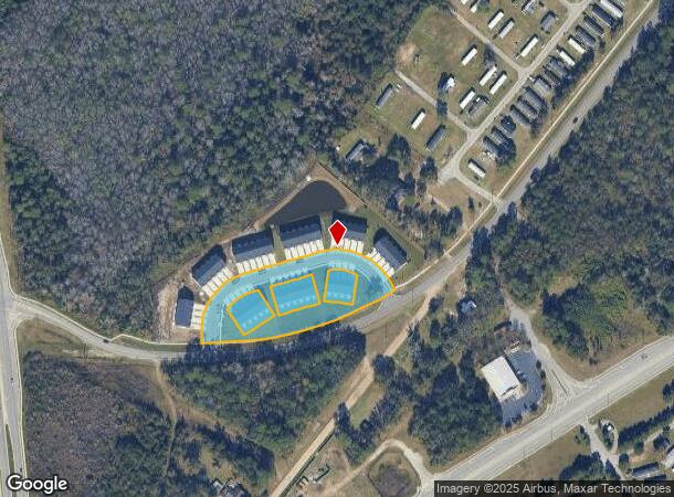 Shaw Rd, Hinesville, GA Parcel Map