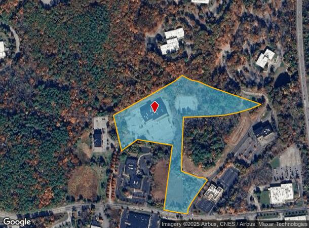  118 Flanders Rd, Westborough, MA Parcel Map