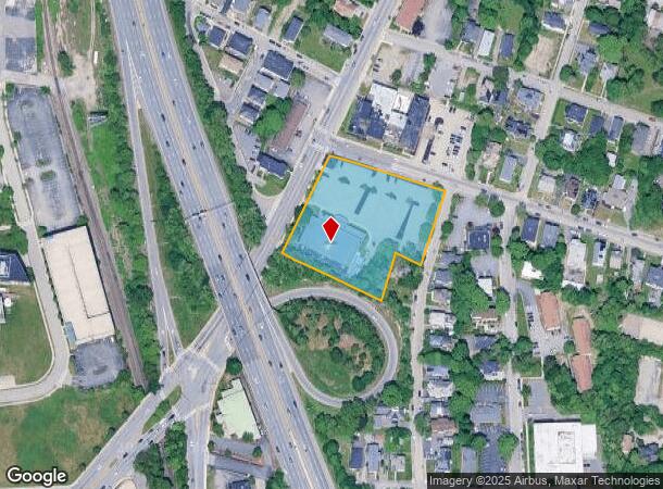  95 Lincoln St, Worcester, MA Parcel Map