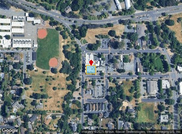 1026 Oak St, Clayton, CA Parcel Map