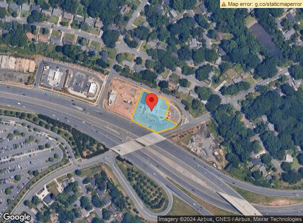  4037 E Independence Blvd, Charlotte, NC Parcel Map