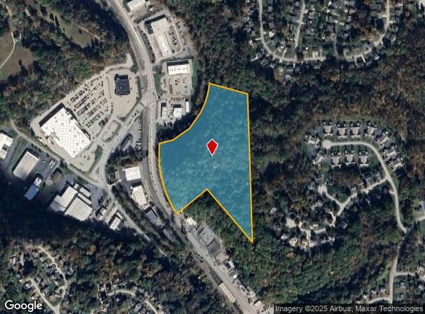 Butler Rd, Glenshaw, PA Parcel Map