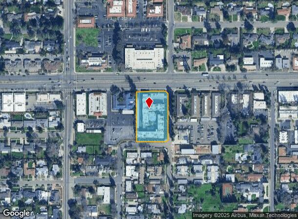 1309 W Shaw Ave, Fresno, CA Parcel Map