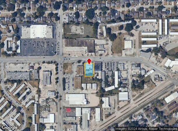  7122 Lawndale St, Houston, TX Parcel Map