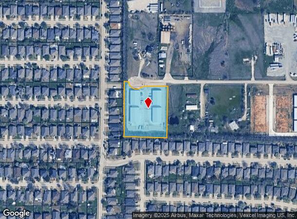  17564 Matany Rd, Justin, TX Parcel Map