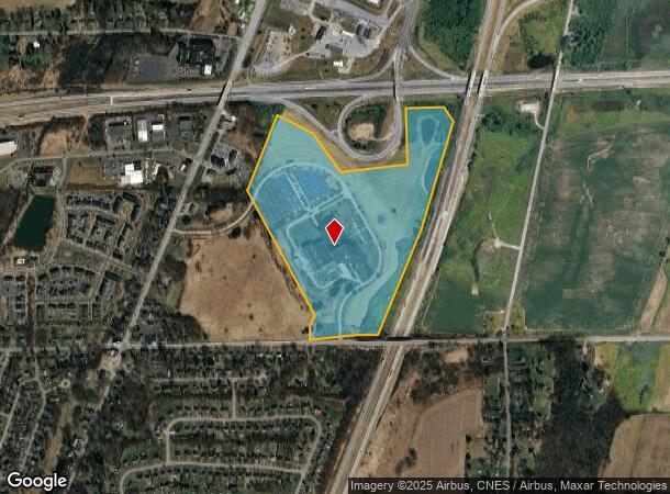  5500 W Henrietta Rd, West Henrietta, NY Parcel Map