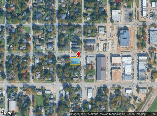  400 W Avenue F, Midlothian, TX Parcel Map