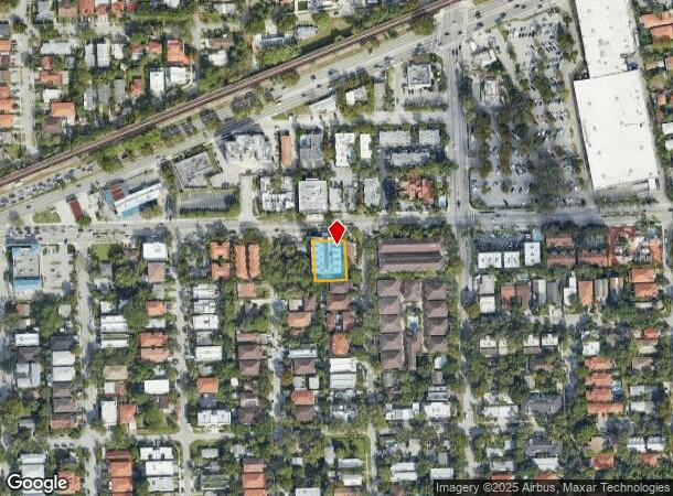3258 Bird Ave, Miami, FL Parcel Map