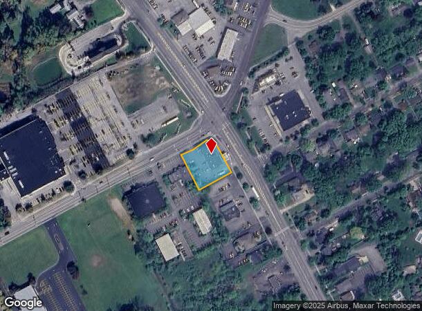  540 N Main St, Canandaigua, NY Parcel Map