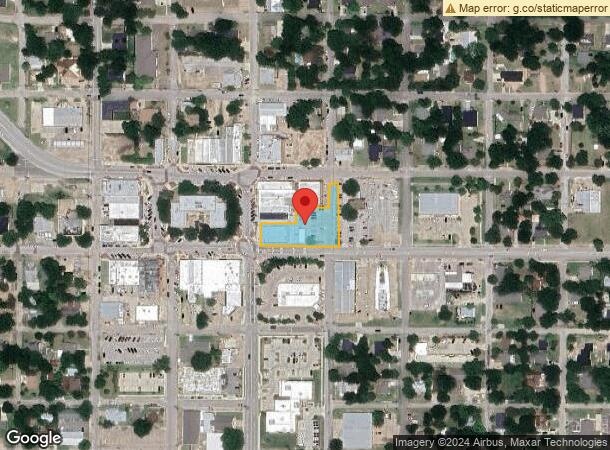  100 N Washington St, Kaufman, TX Parcel Map