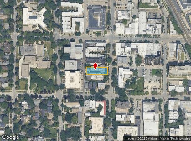 1566 Oak Ave, Evanston, IL Parcel Map