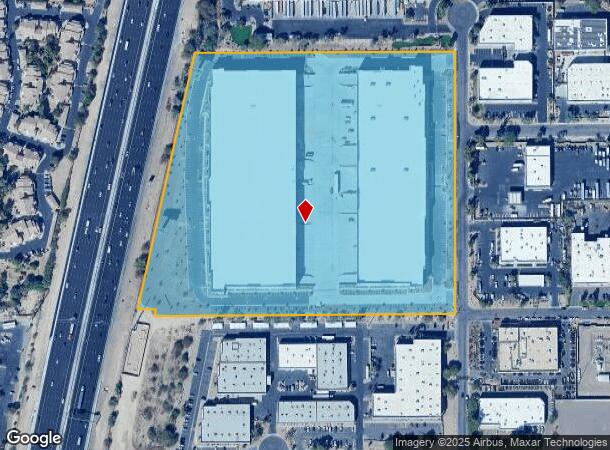  6820 S Harl Ave, Tempe, AZ Parcel Map