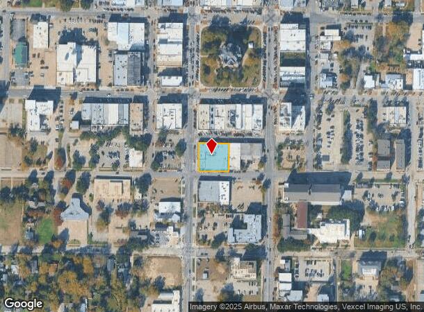  115 S Elm St, Denton, TX Parcel Map