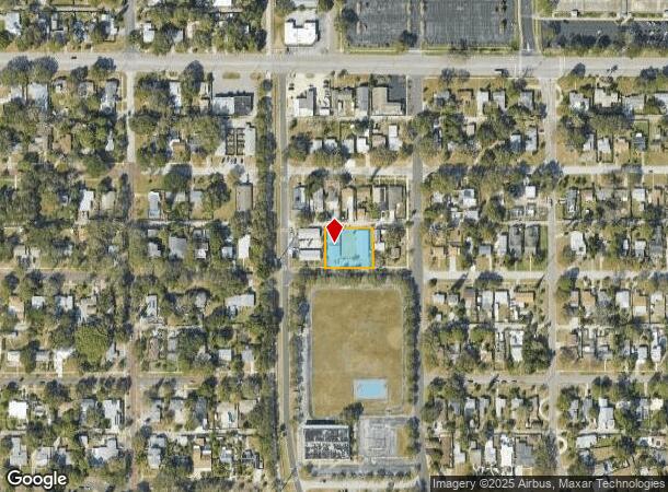  7027 4Th Ave N, Saint Petersburg, FL Parcel Map