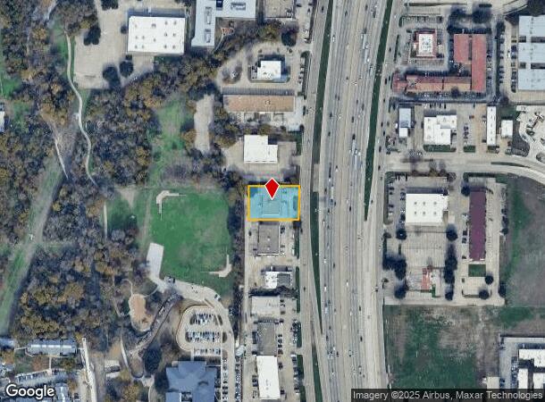  1729 N Central Expy, Plano, TX Parcel Map