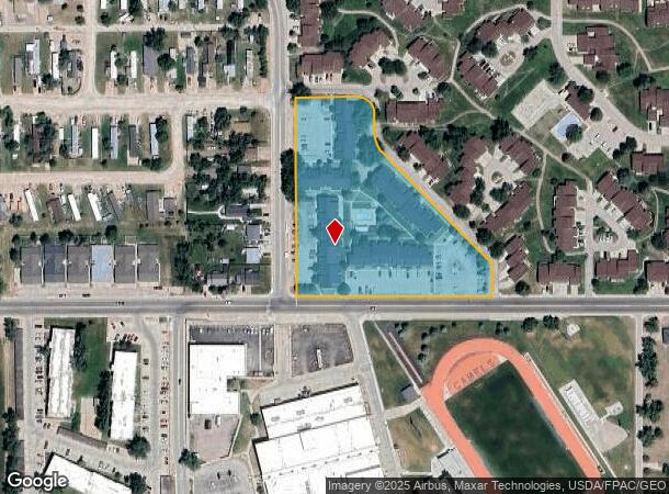 1001 E 12Th St, Gillette, WY Parcel Map