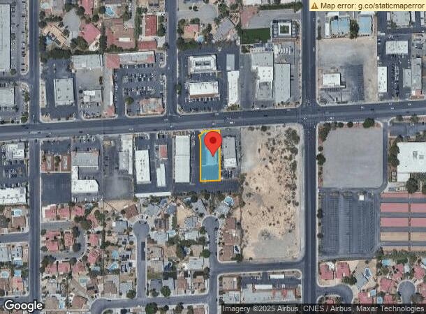  5595 Spring Mountain Rd, Las Vegas, NV Parcel Map