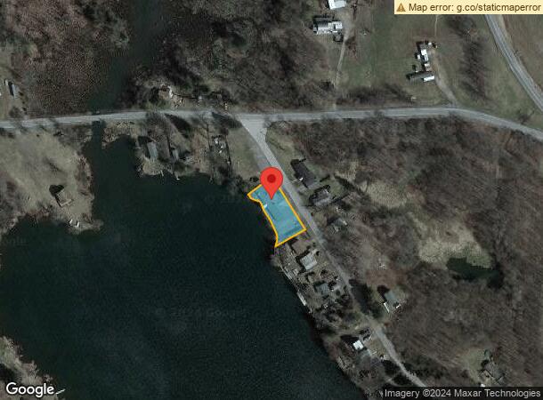  1307 E Lake Rd, Cortland, NY Parcel Map