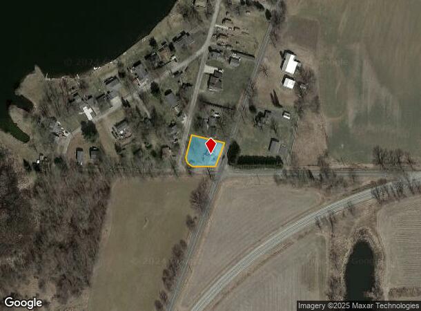  12654 Bunkerhill Rd, Pleasant Lake, MI Parcel Map