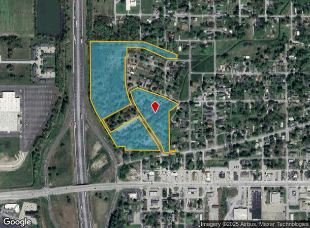  100 Susann Dr, West Frankfort, IL Parcel Map