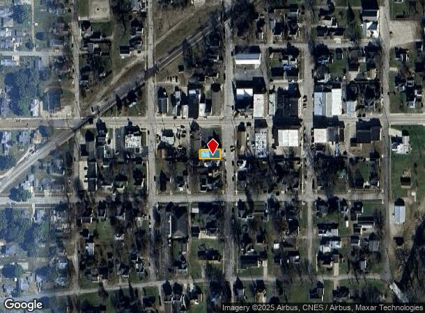 120 S Broadway St, Albany, IN Parcel Map