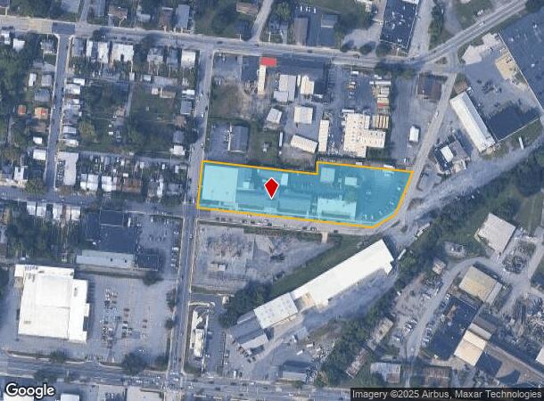  401 E Louther St, Carlisle, PA Parcel Map