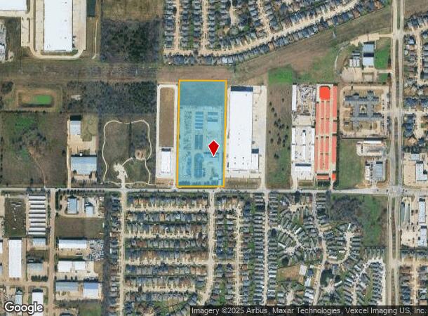  811 W Harris Rd, Arlington, TX Parcel Map