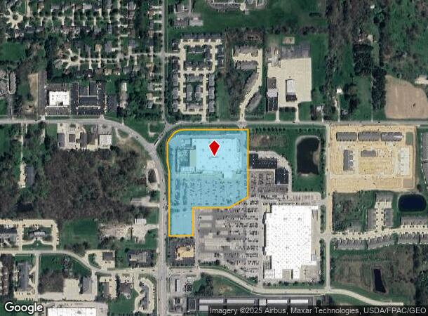  1155 High St, Wadsworth, OH Parcel Map