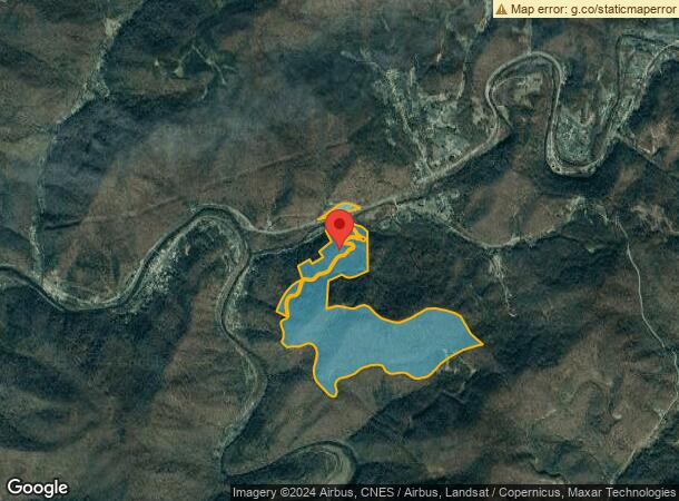  Mouth Of Crases Br, Blackey, KY Parcel Map