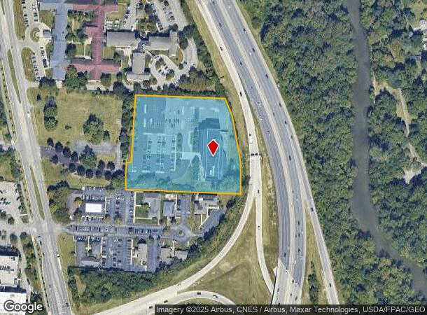 3650 Olentangy River Rd, Columbus, OH Parcel Map