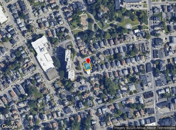  21 Washington St, Central Falls, RI Parcel Map