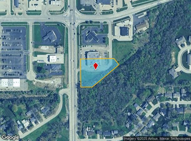  1050 N Main St, Chatham, IL Parcel Map