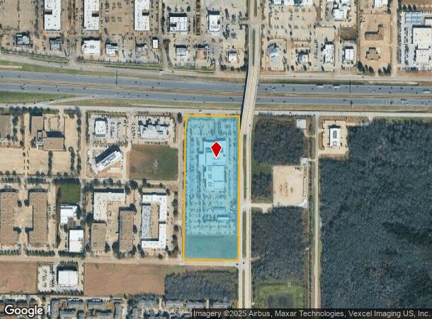  4201 Beltway Pl, Arlington, TX Parcel Map