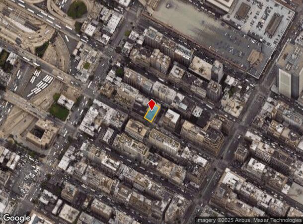  335 W 38Th St, New York, NY Parcel Map